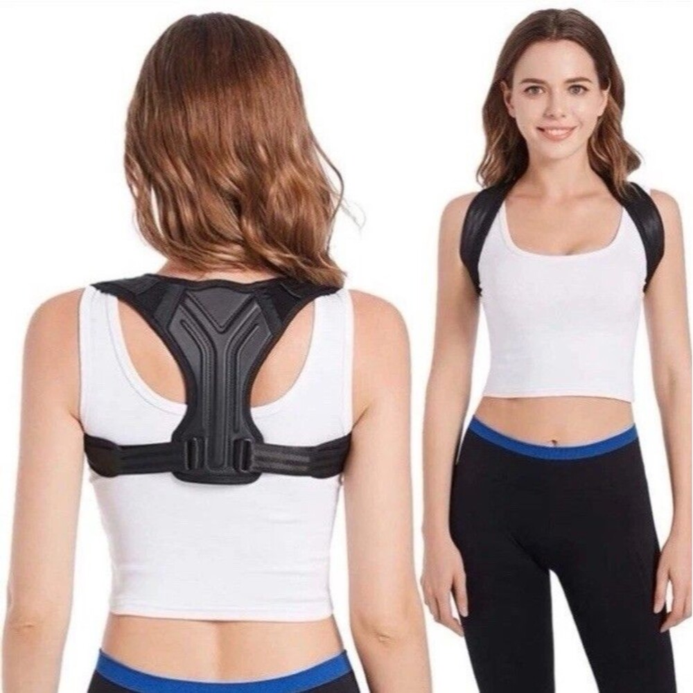 Posture Corrector Womens Adjustable Back Straightener Support Brace Spinal Care